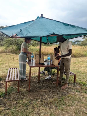 Tanzania comida safari