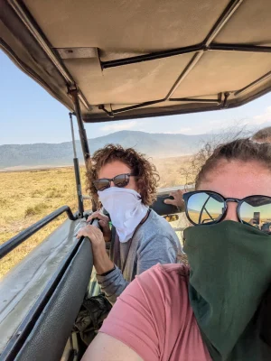 Tanzania coche pañuelo